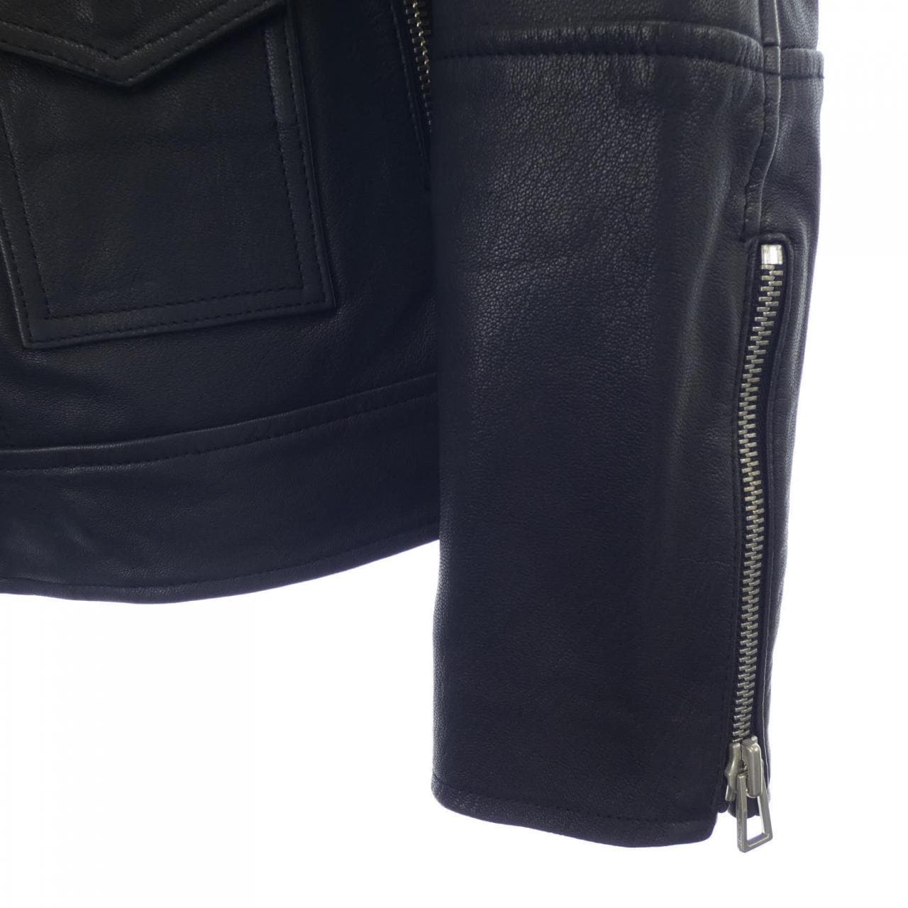 ピーエスポールスミス PS Paul Smith レザーライダースジャケット