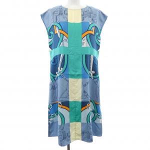 エルメス HERMES L'INSTRUCTION DU ROY ZOOM *16-7356 ツイルレーヌ ワンピース