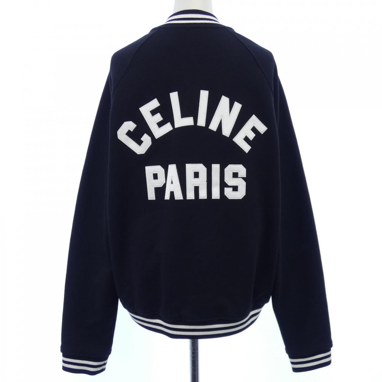 セリーヌ CELINE カレッジ テディジャケット 2Y29D345F ブルゾン