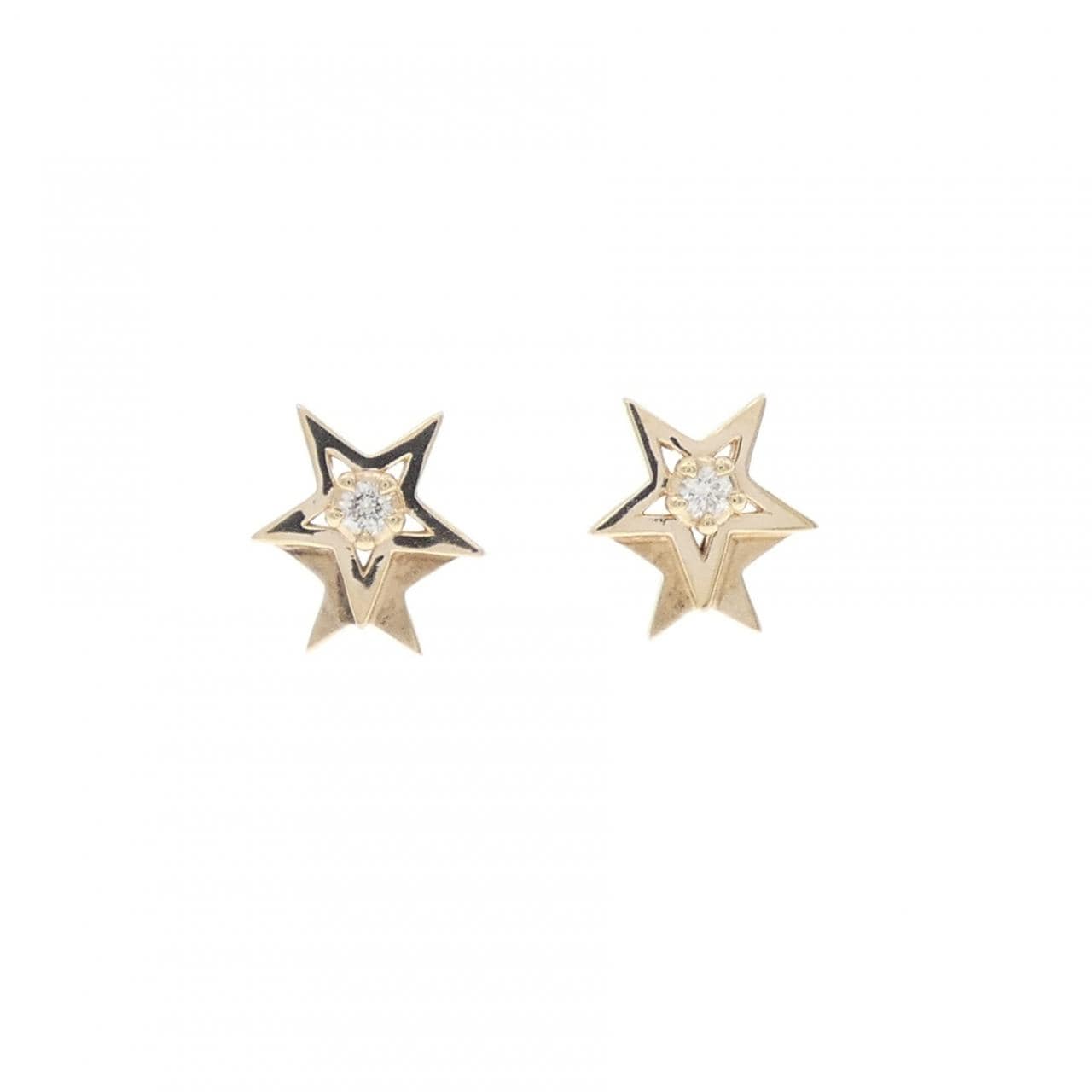 スタージュエリー ダイヤモンド ピアス 0.02CT