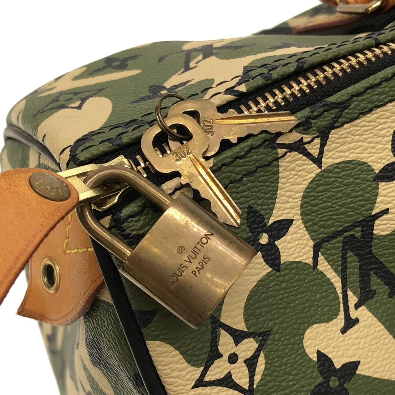 ルイヴィトン モノグラモフラージュ スピーディ 35cm M95773 ボストンバッグ