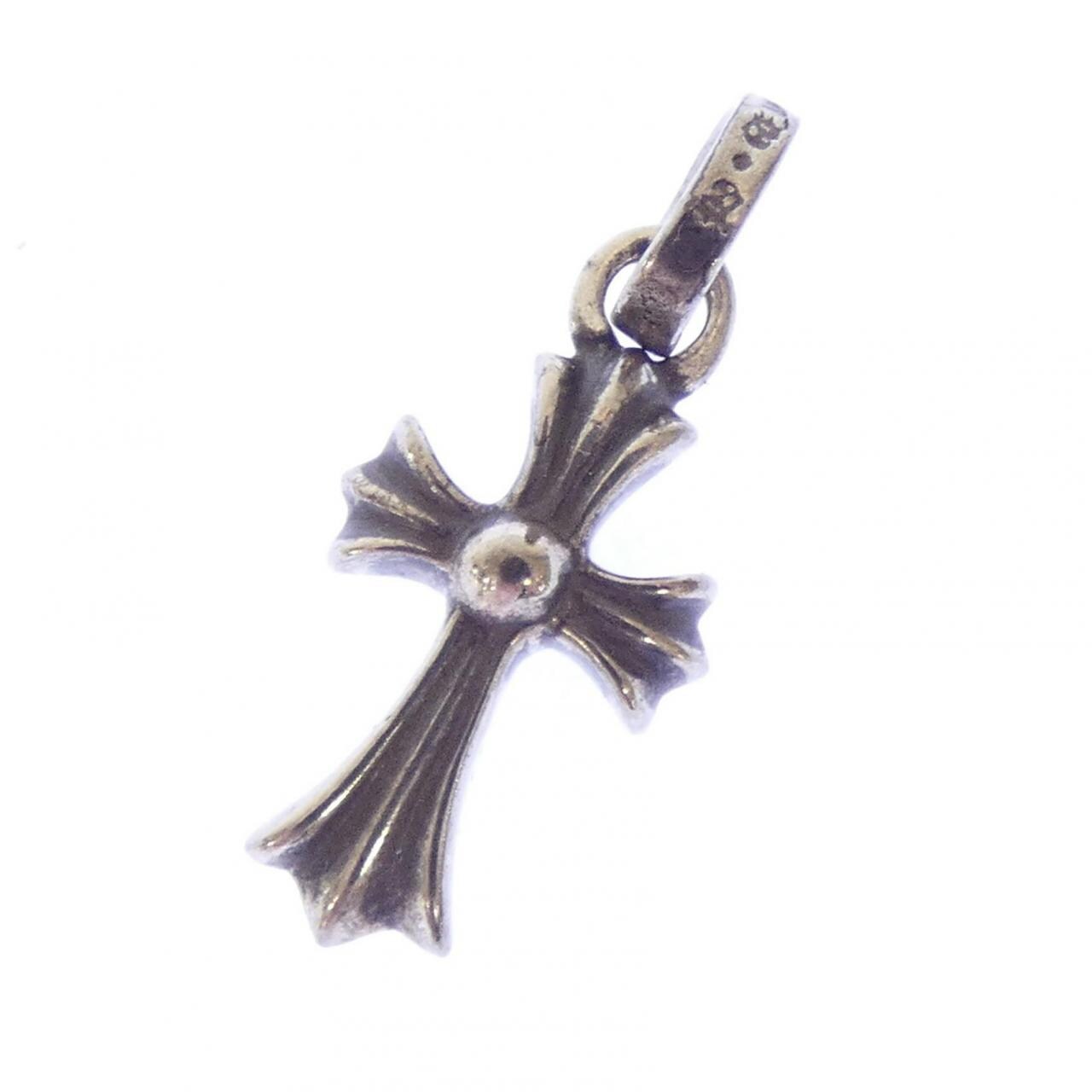 クロムハーツ CHROME HEARTS CH CROSS BABY FAT PAVE DMND ベイビーファット 202033722SLVXXX036 ペンダント