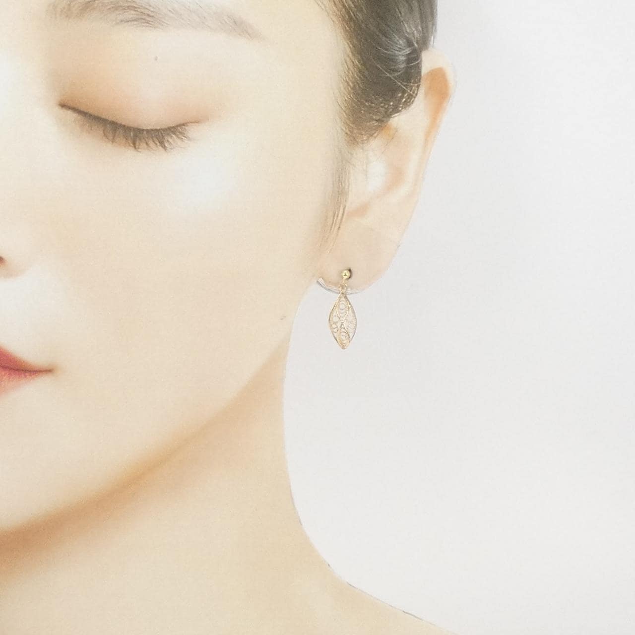 K18PG/K18YG ピアス