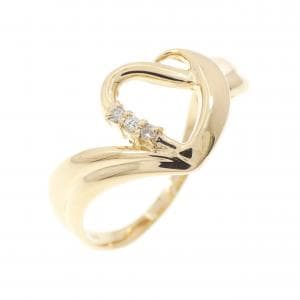 K18YG ダイヤモンド リング 0.02CT