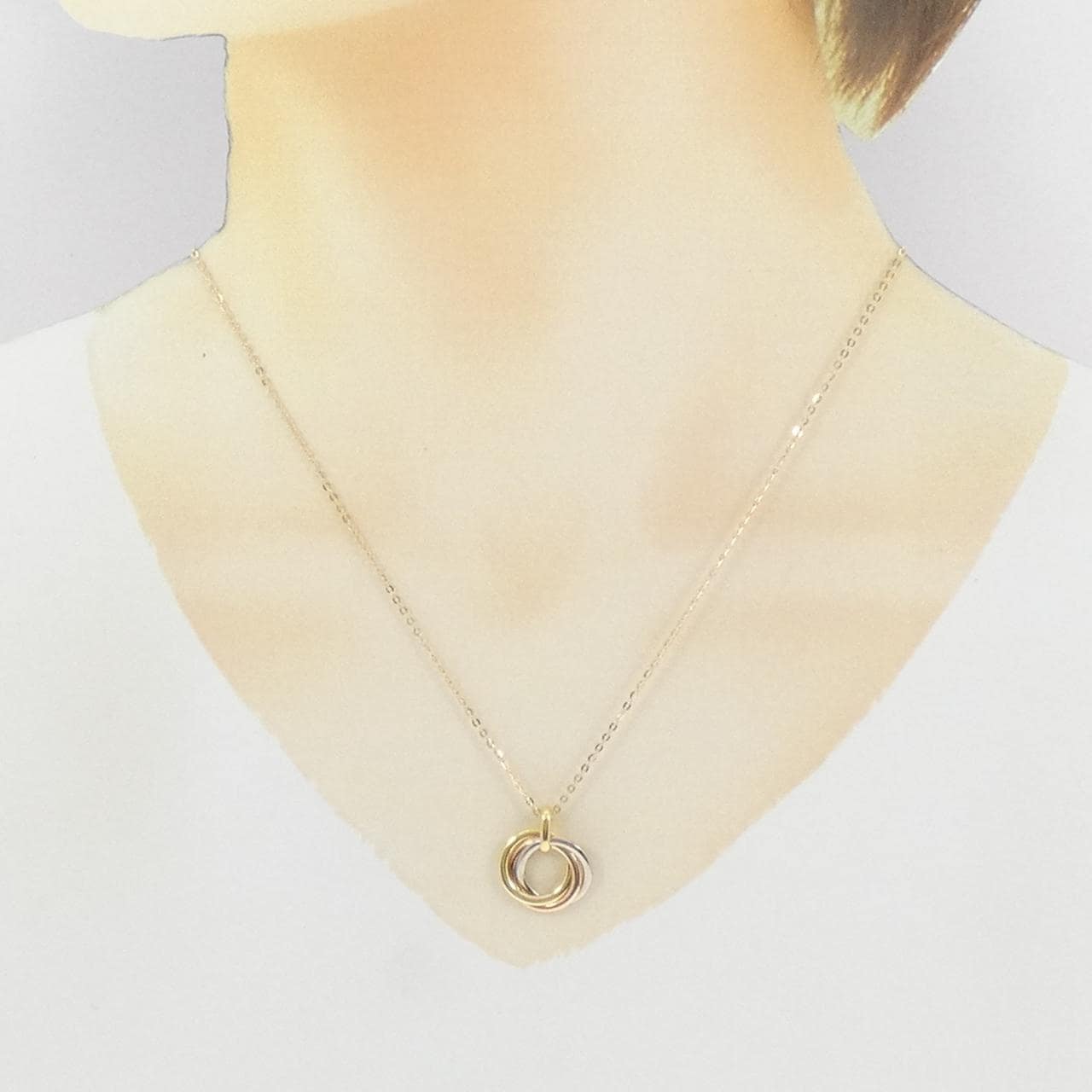 カルティエ トリニティ ネックレス