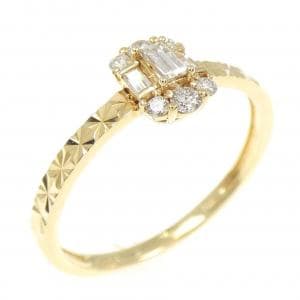 【新品】K18YG ダイヤモンド リング 0.20CT