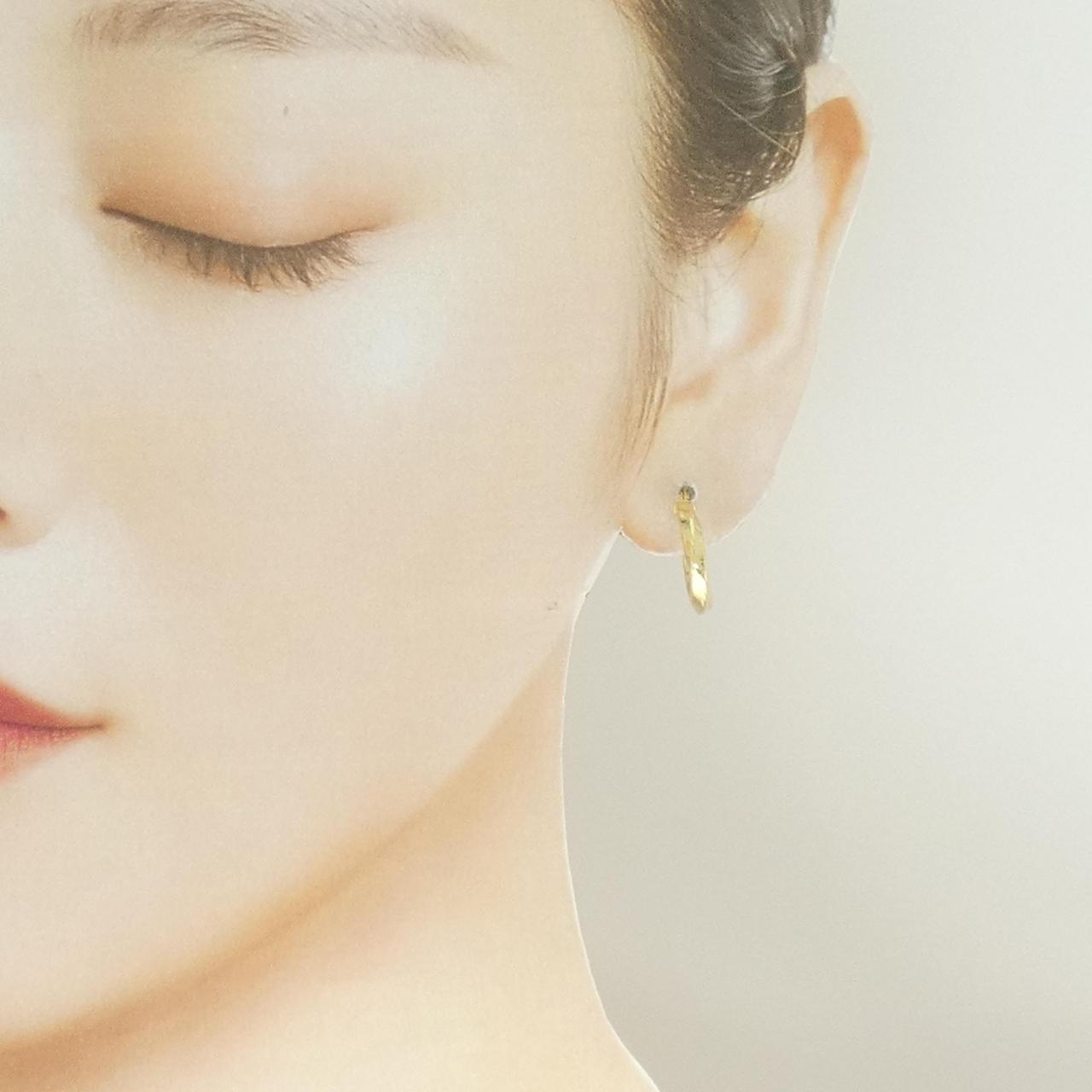 【新品】750YG フープ ピアス