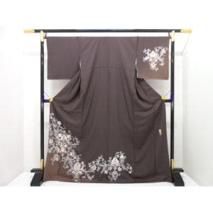 【新品】訪問着　【和田光正】友禅銀彩加工