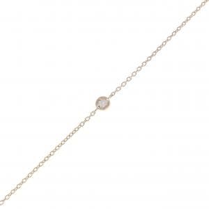 K18PG ダイヤモンド ブレスレット 0.03CT