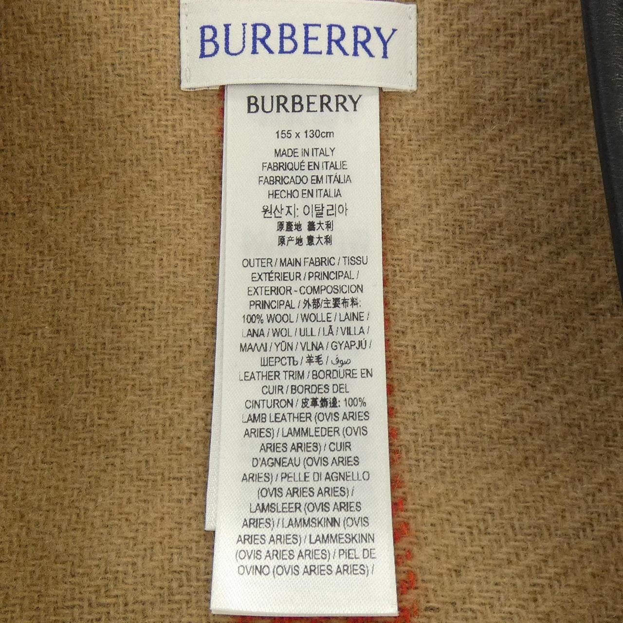 バーバリー BURBERRY EKDチェック 80741921 ケープ