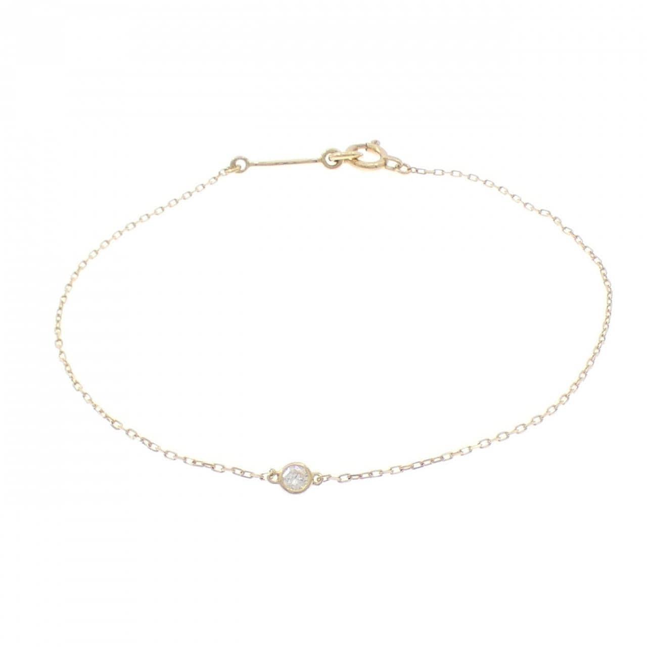 AHKAH鑽石手鍊 0.06克拉