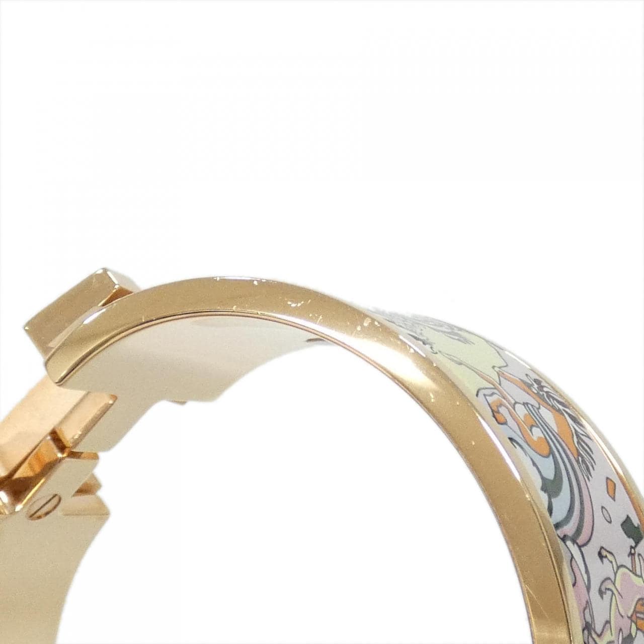 エルメス L'EPOPEE D'HERMES クリック クラック アッシュ PM 303315FO ブレスレット