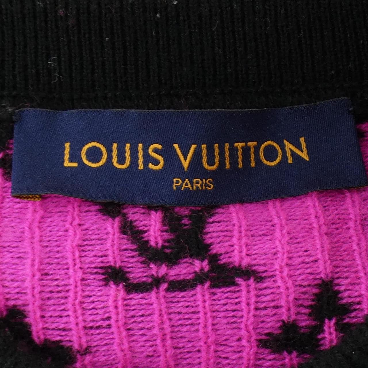 ルイヴィトン LOUIS VUITTON ハーフアンドハーフモノグラム HGN41WIXW ニット