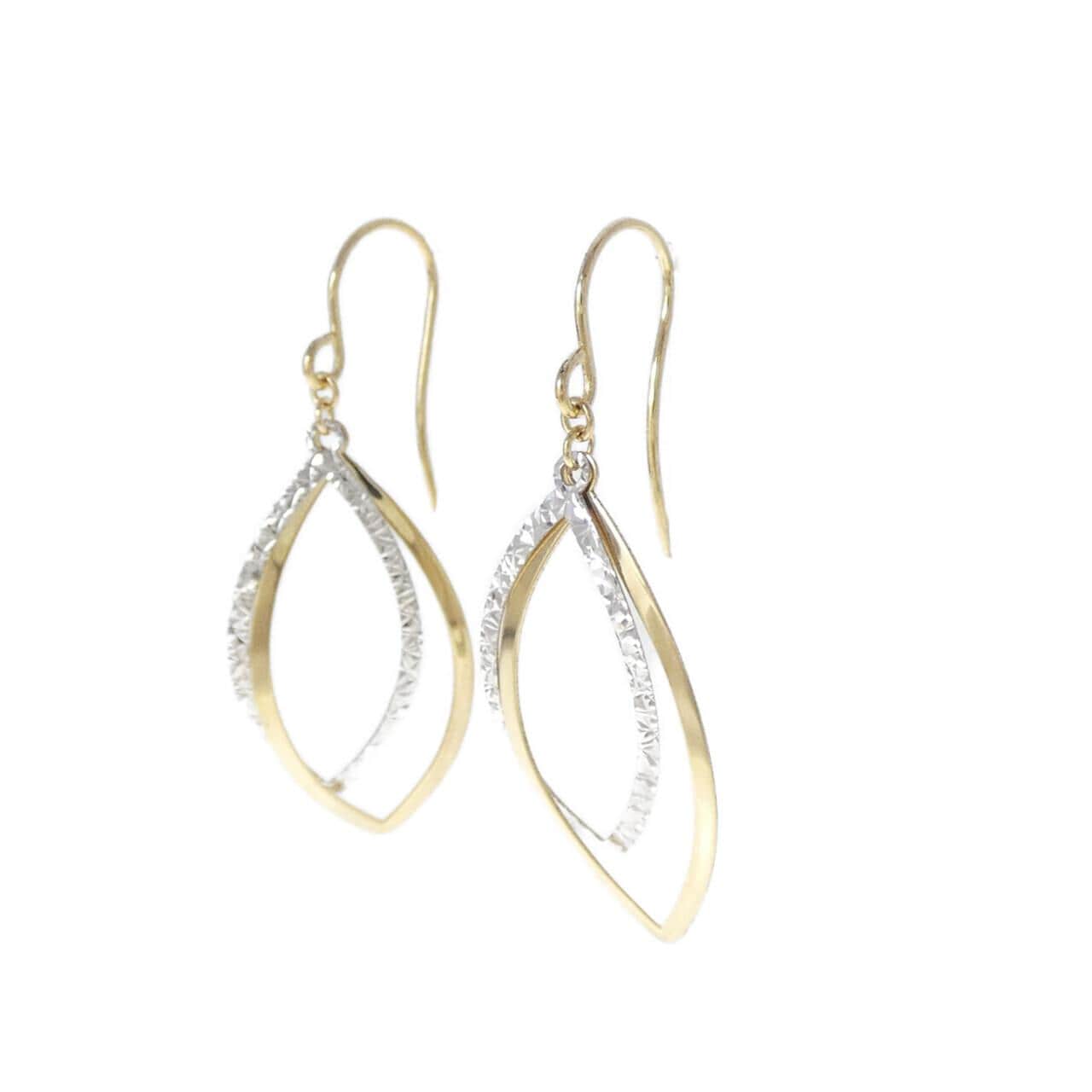 K18YG/K18WG ピアス