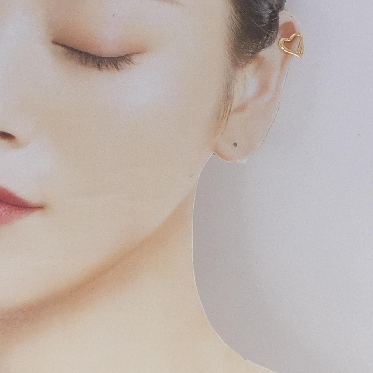 4゜C K18YG イヤーカフ