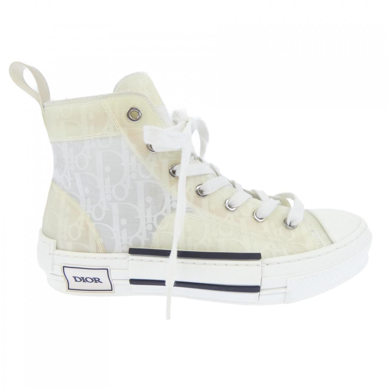 ディオール DIOR B23 ハイトップ オブリーク 3SH118YNT スニーカー