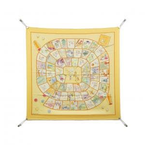 エルメス LE JEU DES PETTIS BONHEURS カレ スカーフ