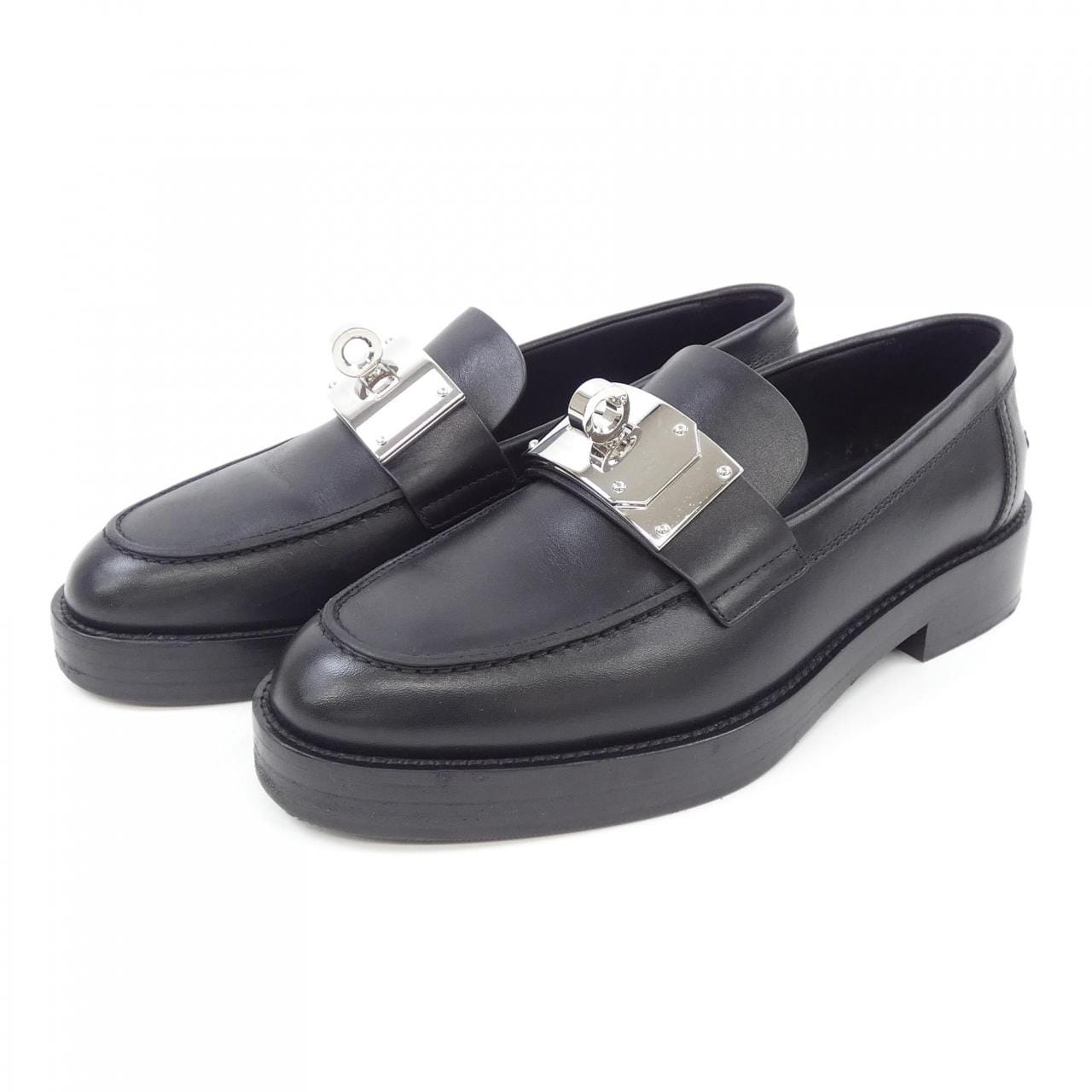 エルメス HERMES ホット HOT オーバーサイズ ケリーバックル 232075Z シューズ