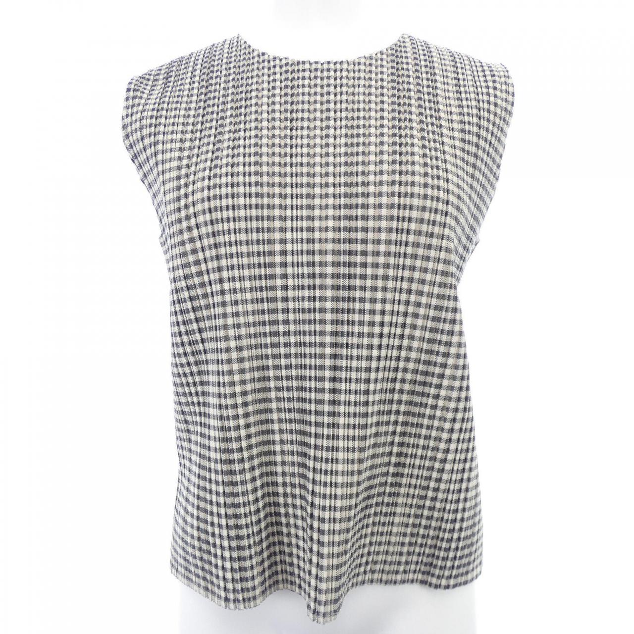 プリーツプリーズ PLEATS PLEASE 2018 ギンガムチェック PP81-JK591 7573012 トップス