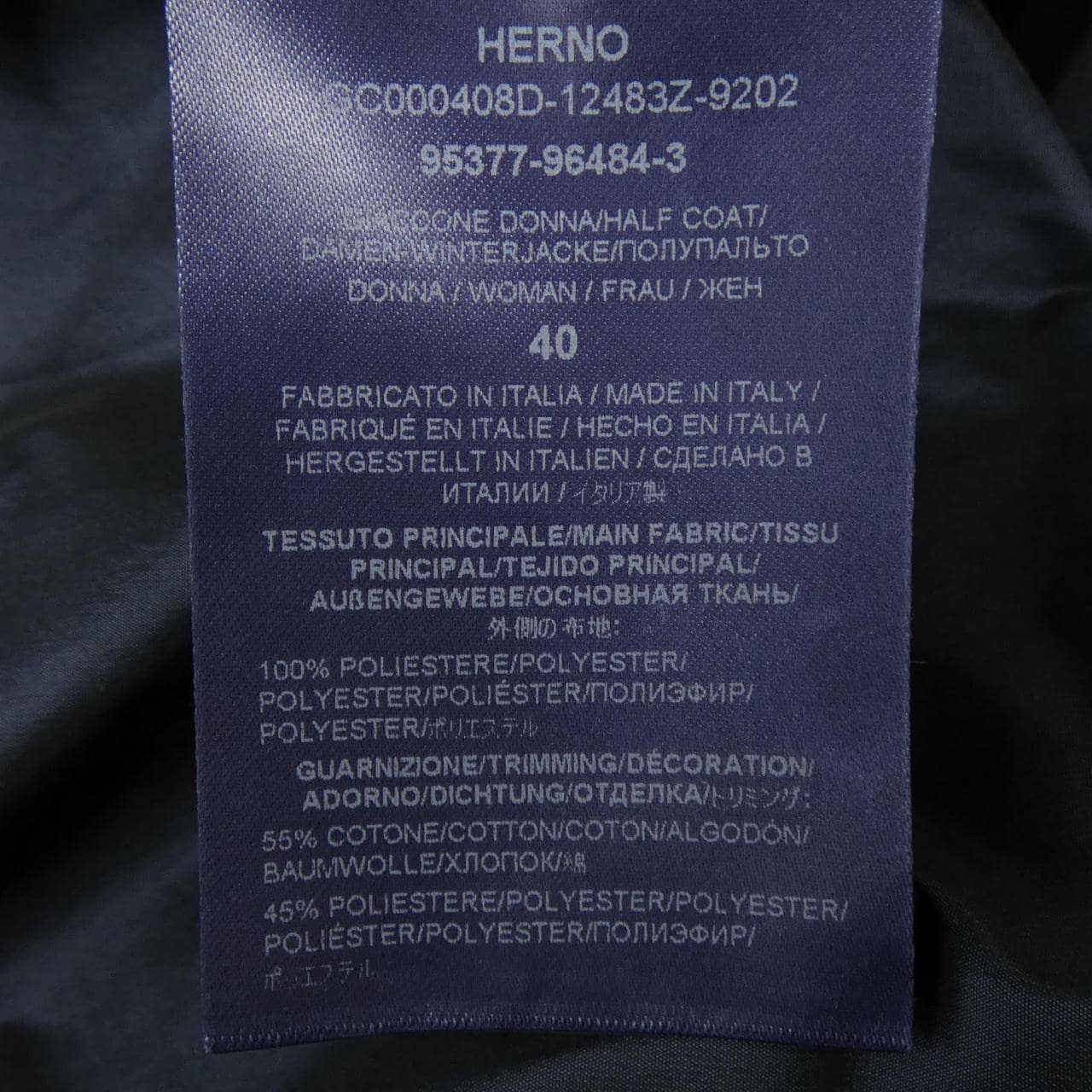 ヘルノ Herno GC000408D コート