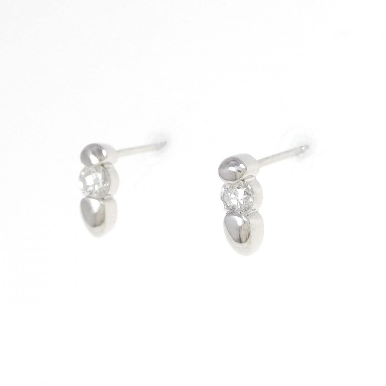 PT ダイヤモンド ピアス 0.20CT