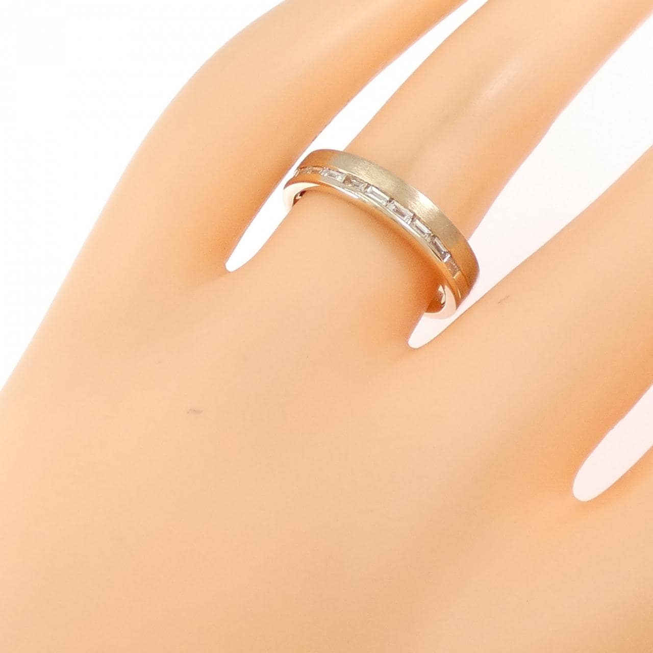 K18PG ダイヤモンド リング 0.25CT