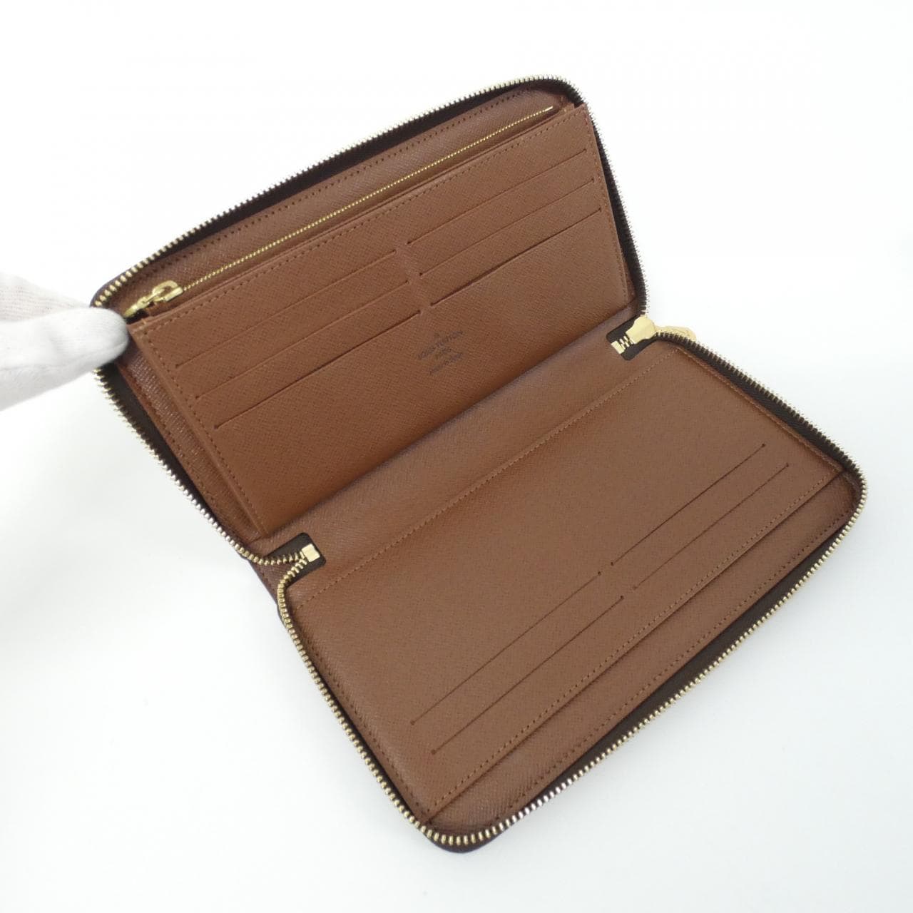 LOUIS VUITTON Monogram拉链收纳夹M62581 錢包