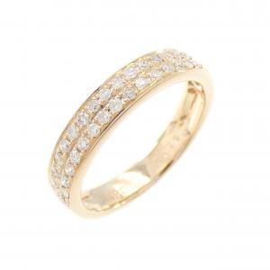 K18PG ダイヤモンド リング 0.25CT