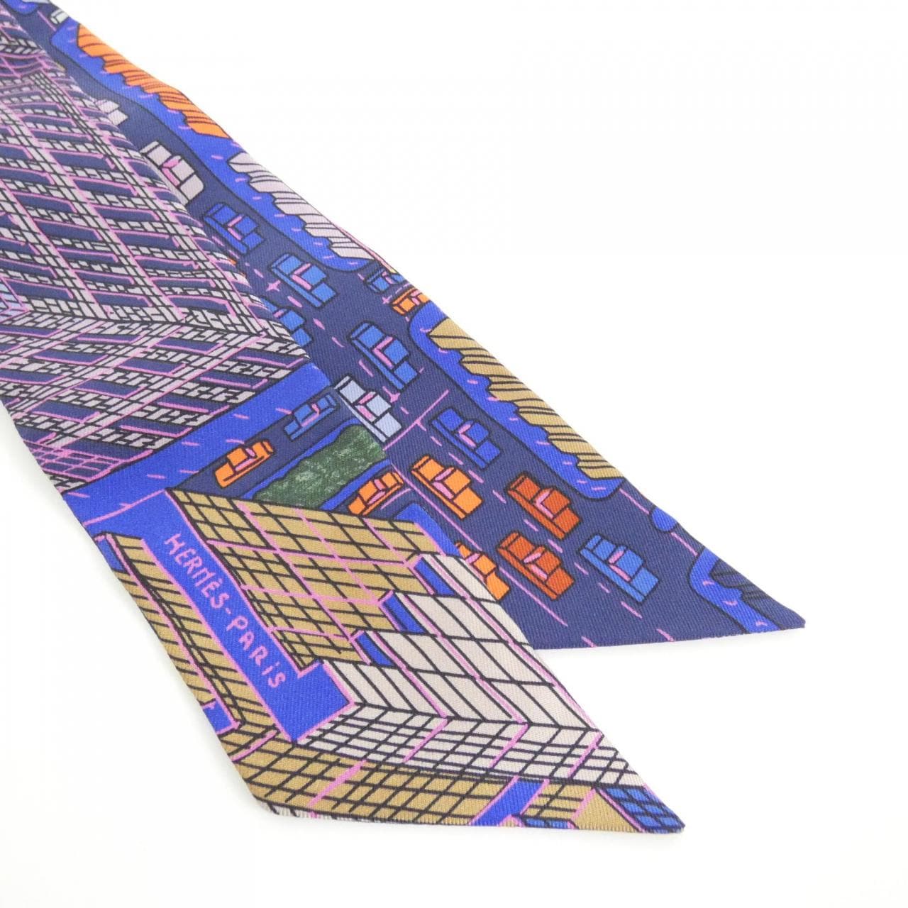 【未使用品】エルメス PANTIN CITY ツイリー 063969S スカーフ