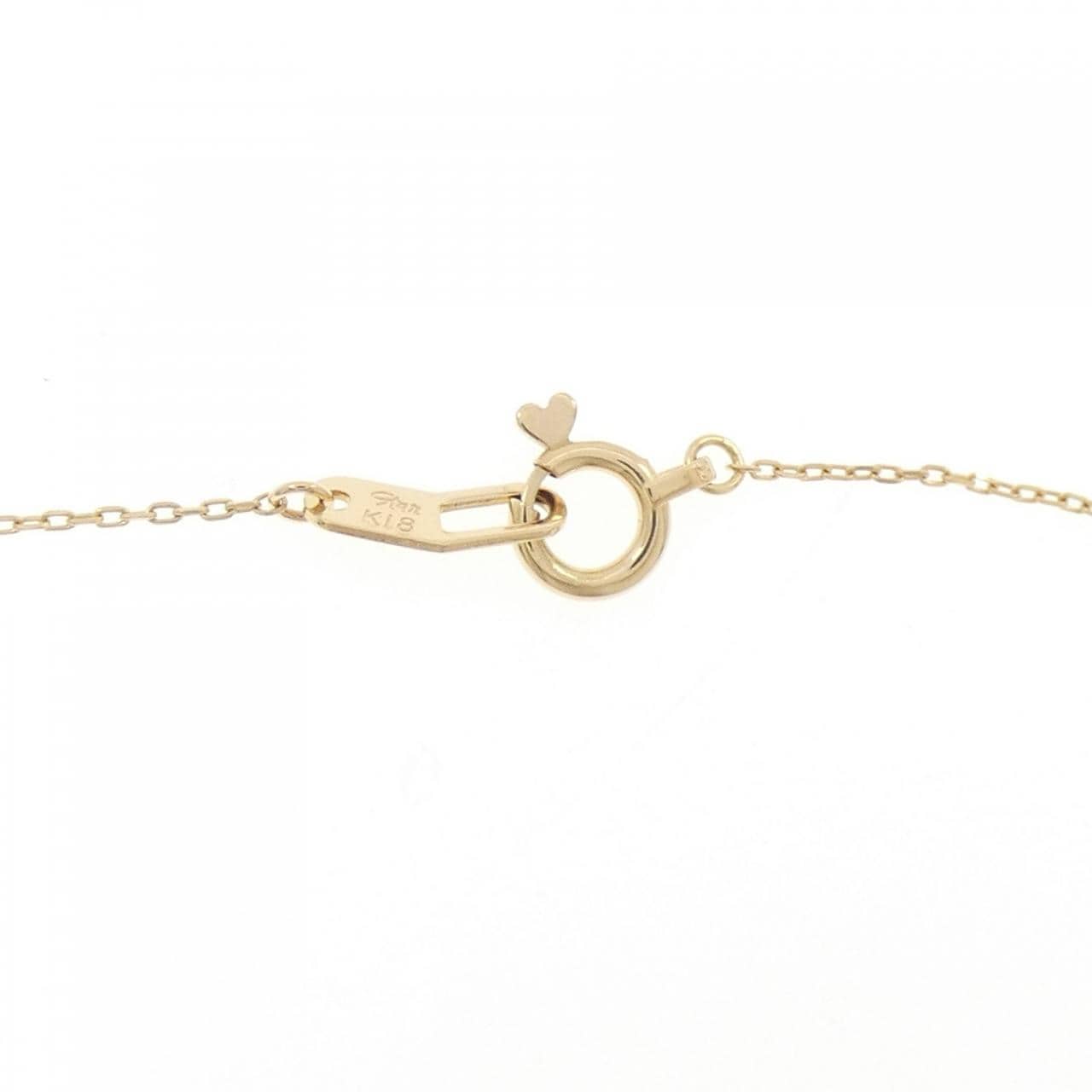 STAR JEWELRY Initial Diamond Necklace 0.02CT