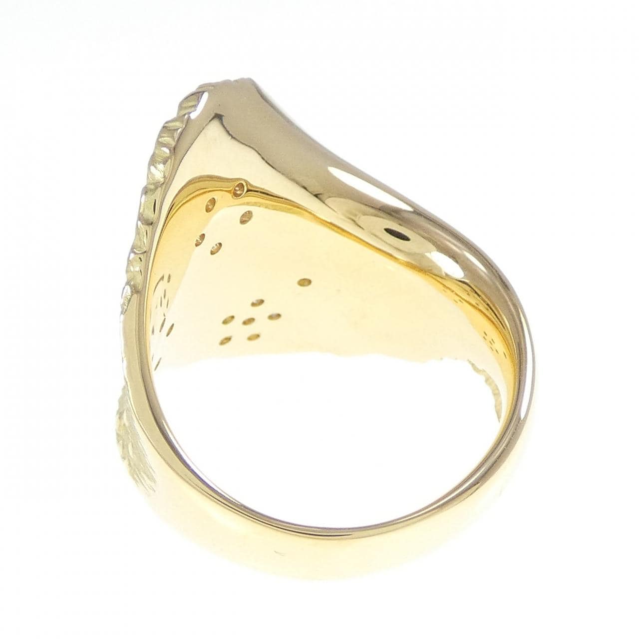 K18YG ダイヤモンド リング 0.11CT