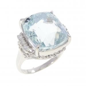 PT900 アクアマリン リング 8.95CT