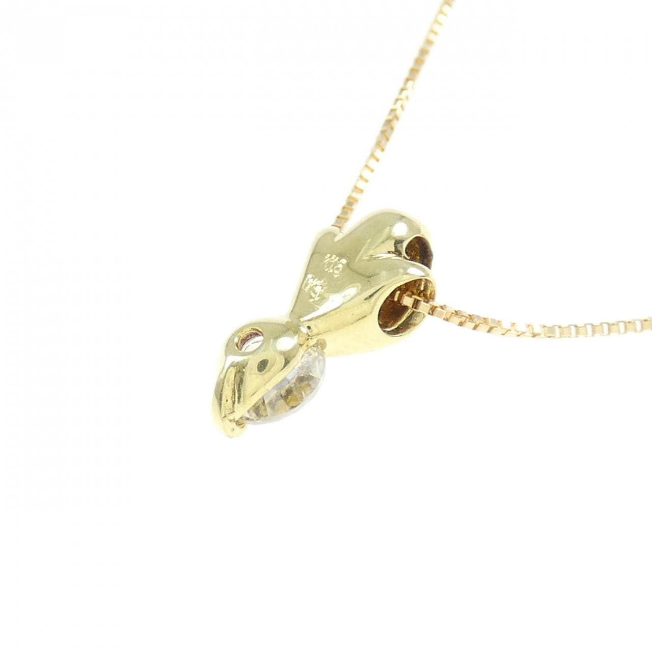 K18YG ダイヤモンド ネックレス 0.3CT