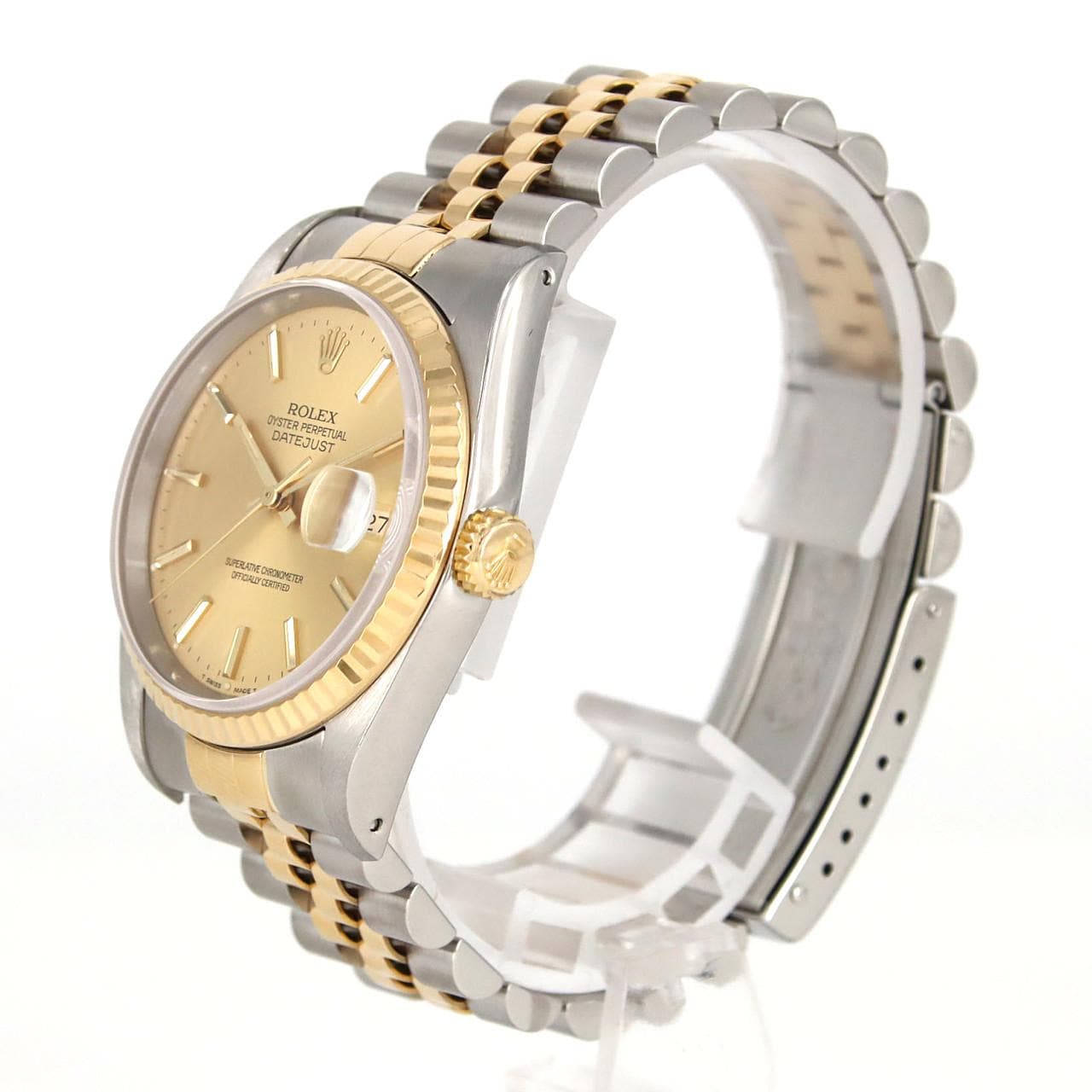 ロレックス デイトジャスト 16233 SSxYG 自動巻 C番