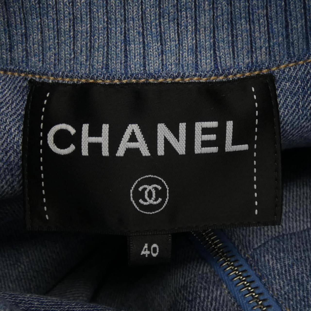 シャネル CHANEL LOOK4 ココビーチ P78559V71192 25M デニムジャケット