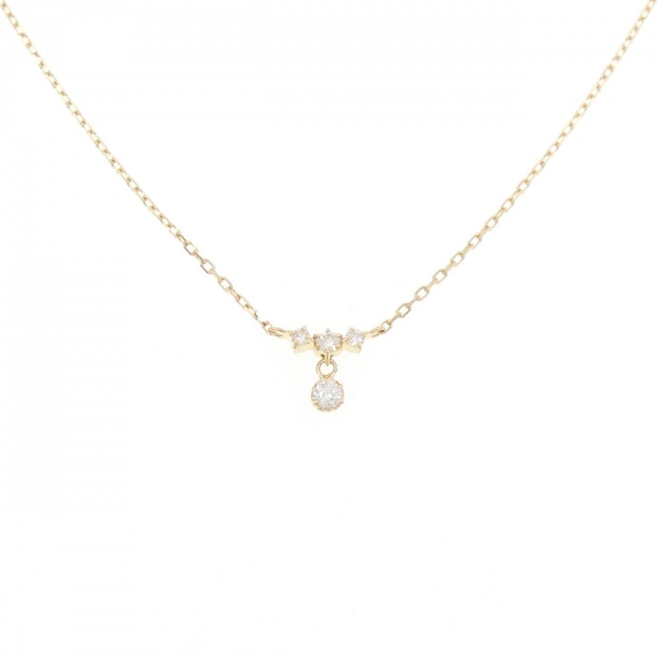 ポンテヴェキオ ダイヤモンド ネックレス 0.06CT