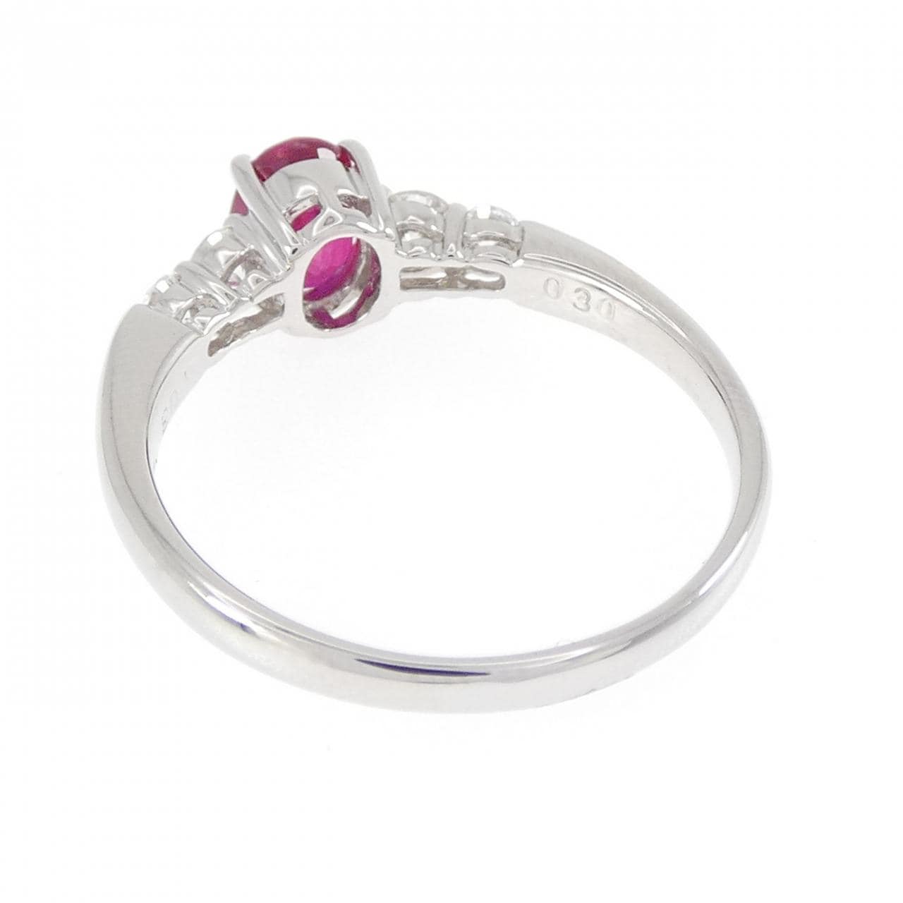 PT900 ルビー リング 1.03CT
