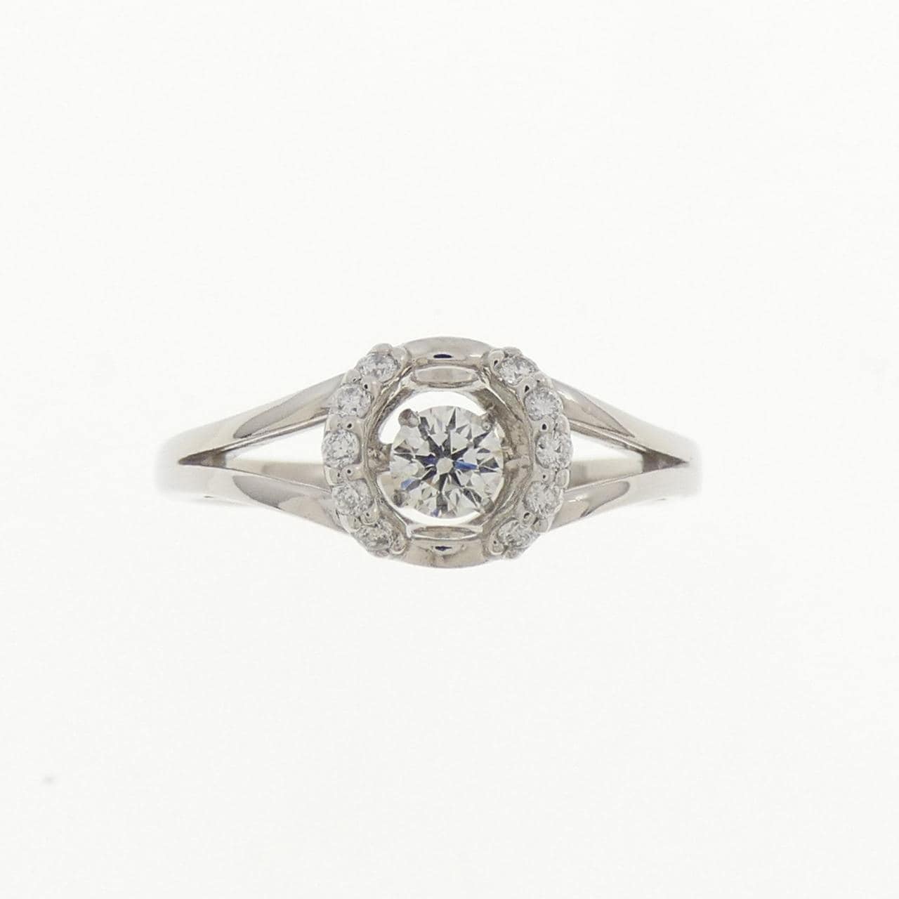 PT900 ダイヤモンド リング 0.15CT