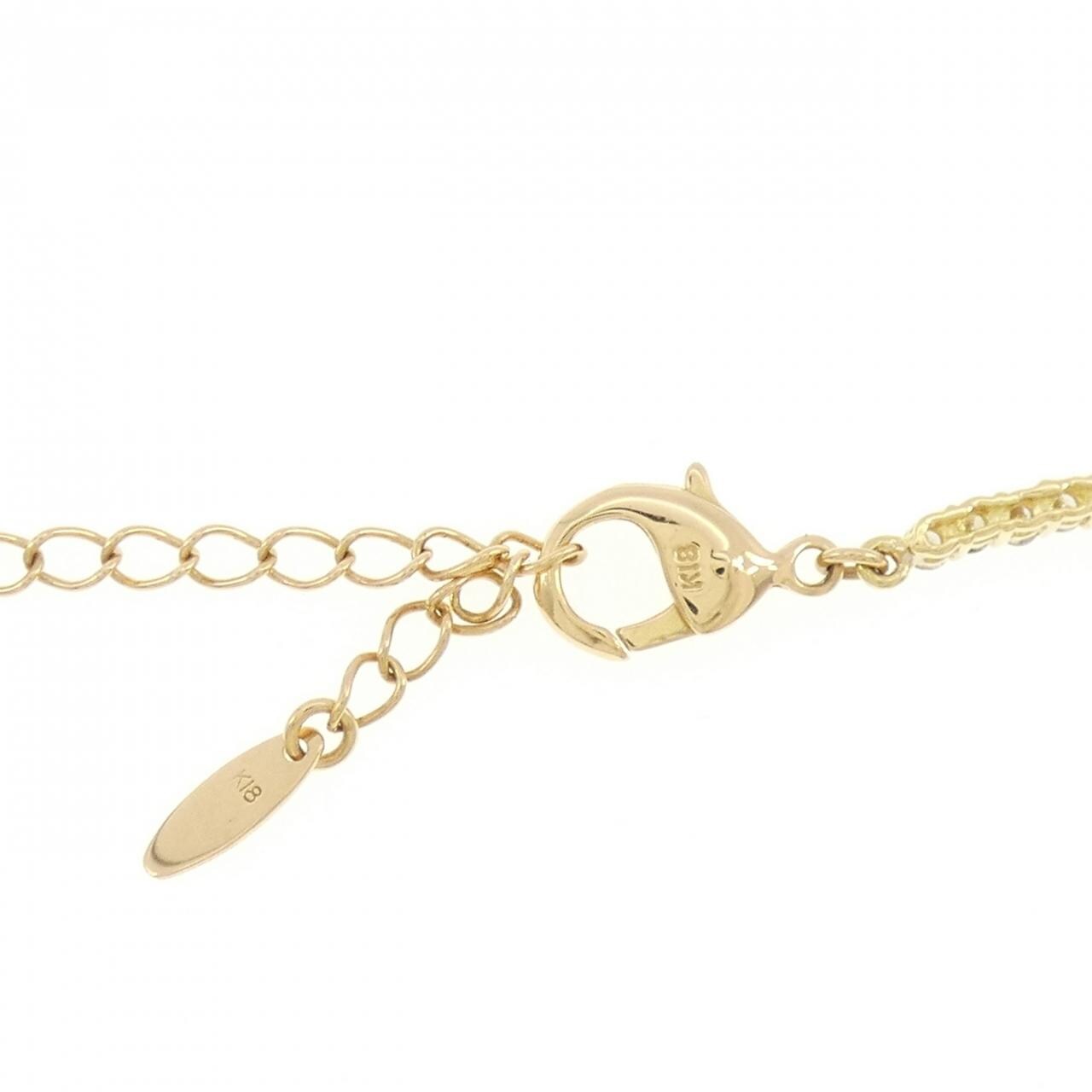 K18YG ダイヤモンド ネックレス 5.00CT
