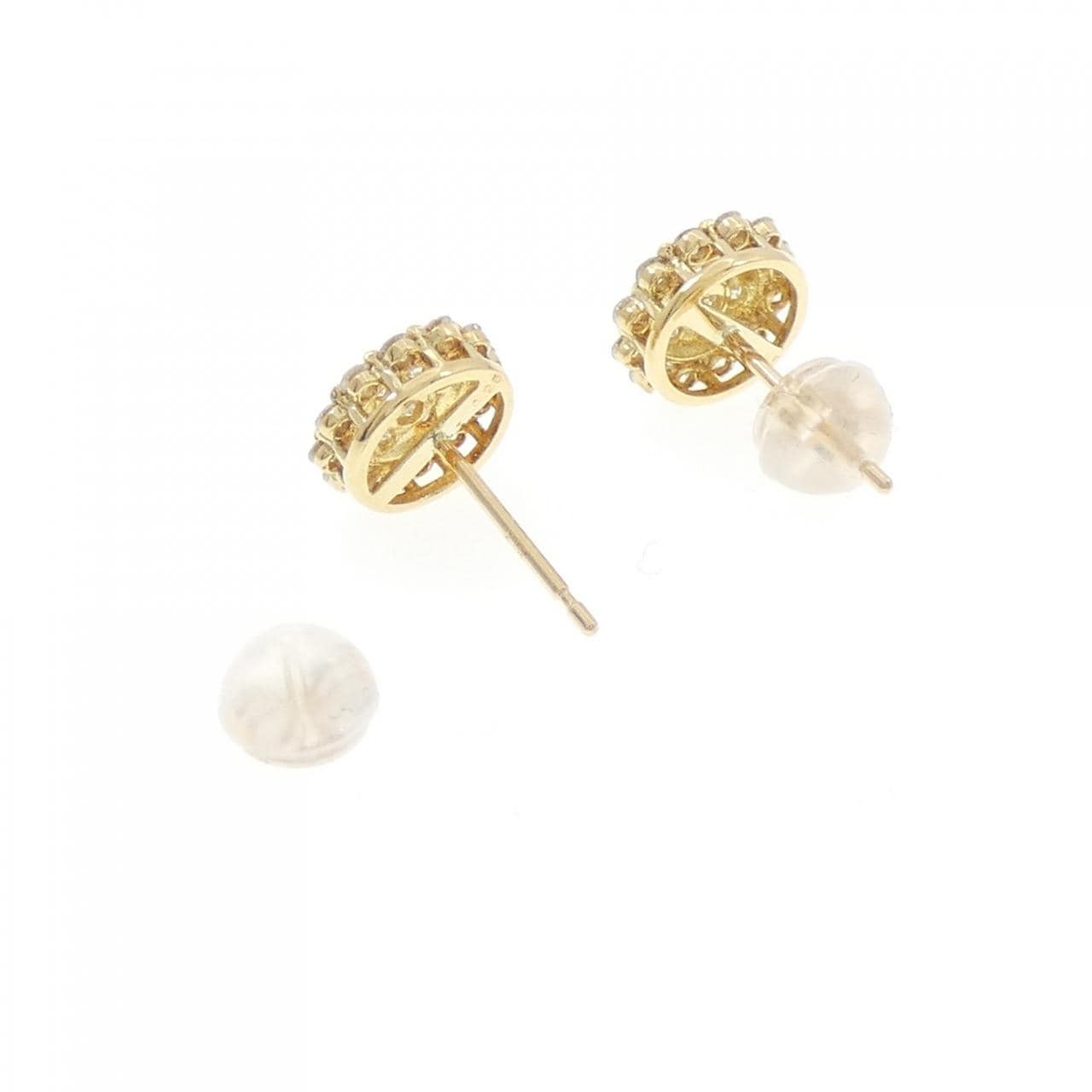 K18YG ダイヤモンド ピアス 0.50CT