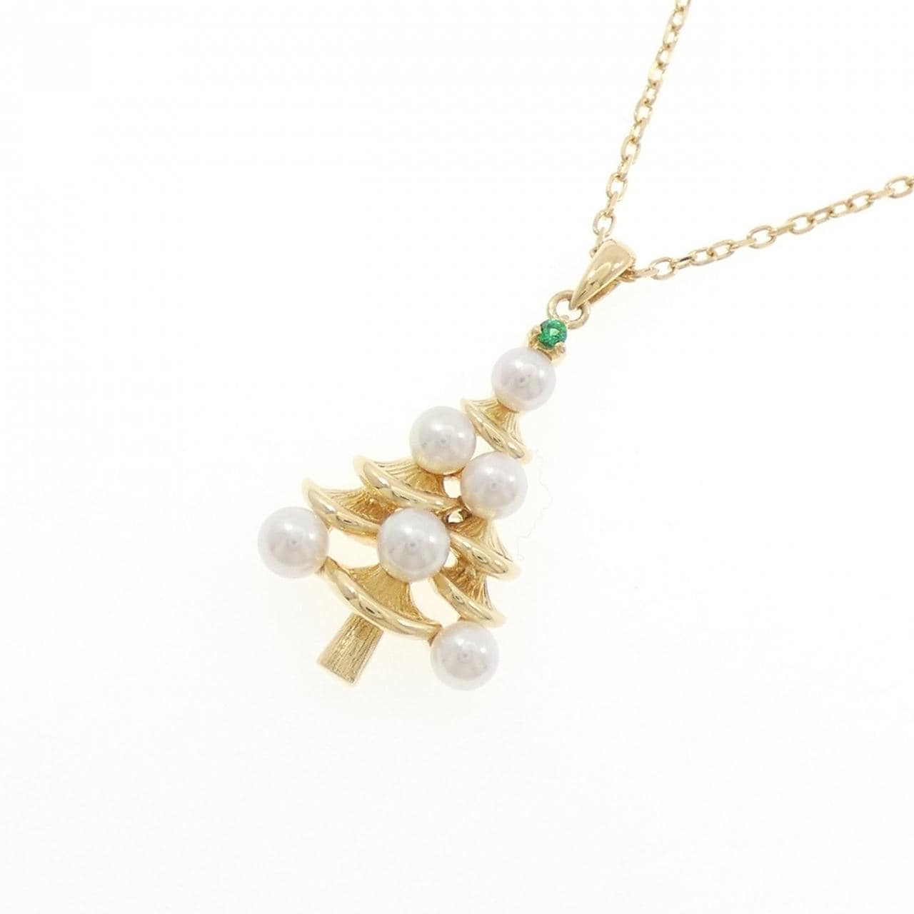 ミキモト ツリー アコヤパール ネックレス