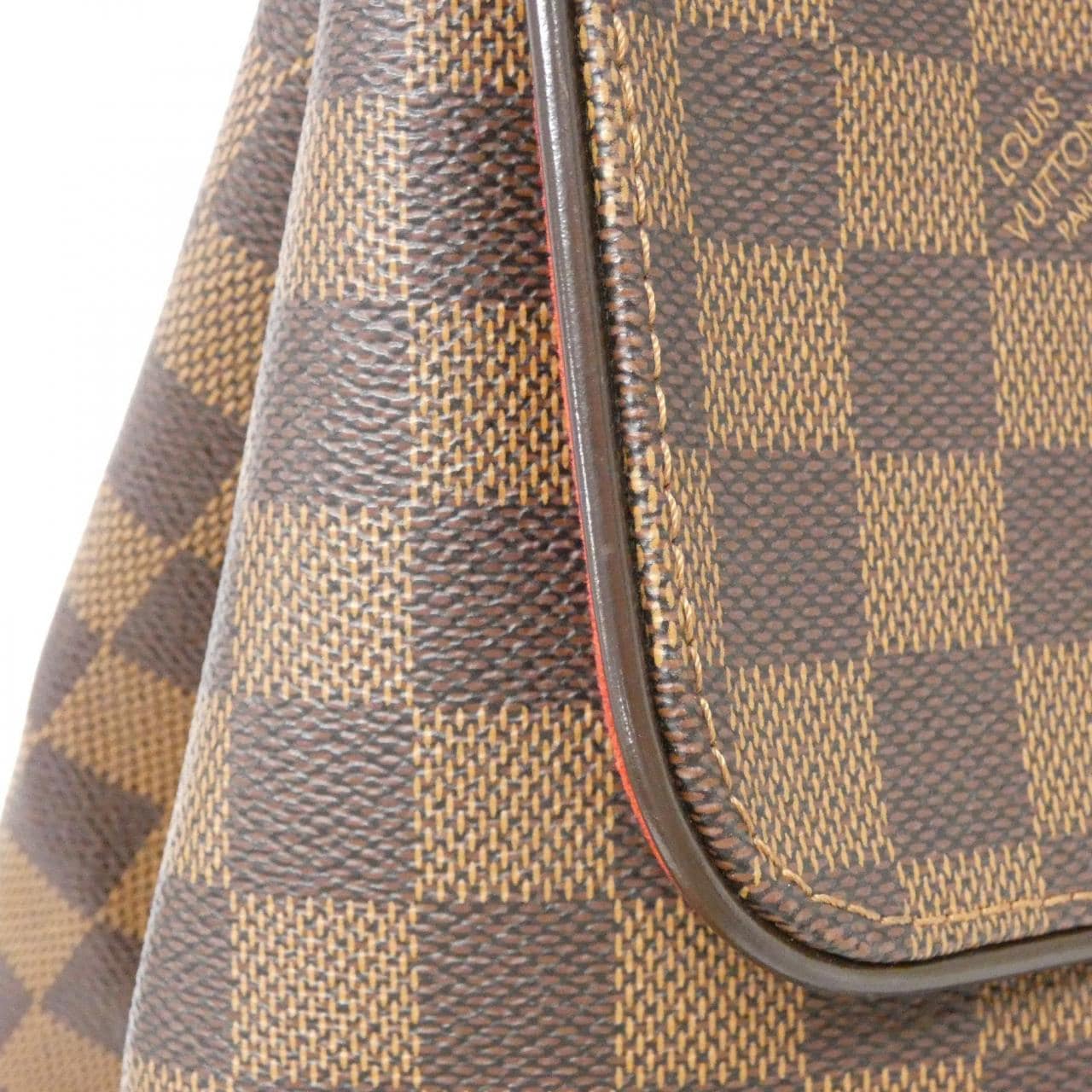 LOUIS VUITTON Damier Bergamo MM N41168 Bag