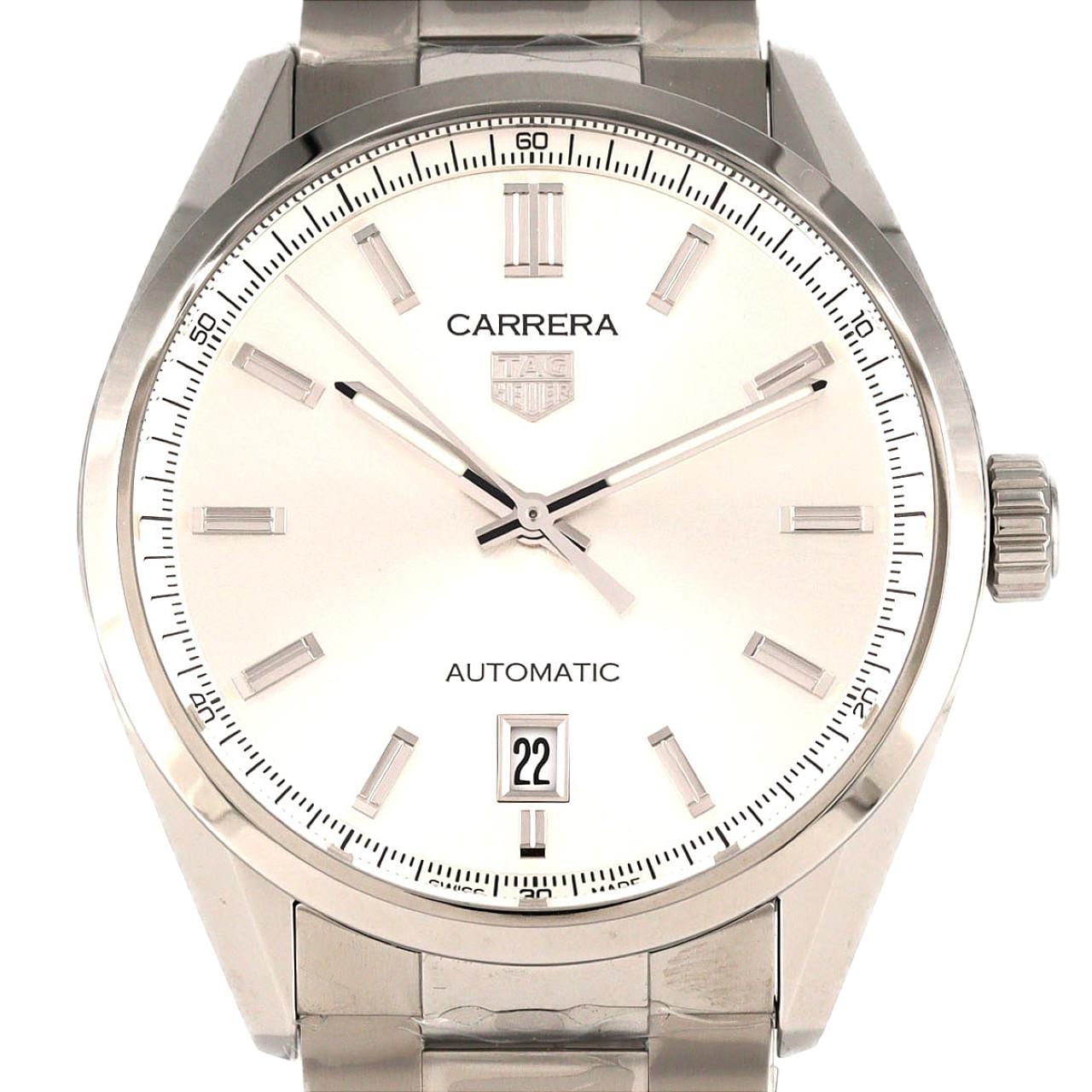 【新品】タグ･ホイヤー カレラ･キャリバー5デイト WBN2111.BA0639 SS 自動巻