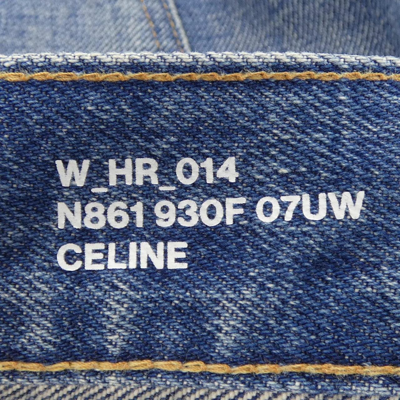セリーヌ CELINE マーガレット ユニオンウォッシュ トリオンフ TRIOMPHE 2N861930F ジーンズ