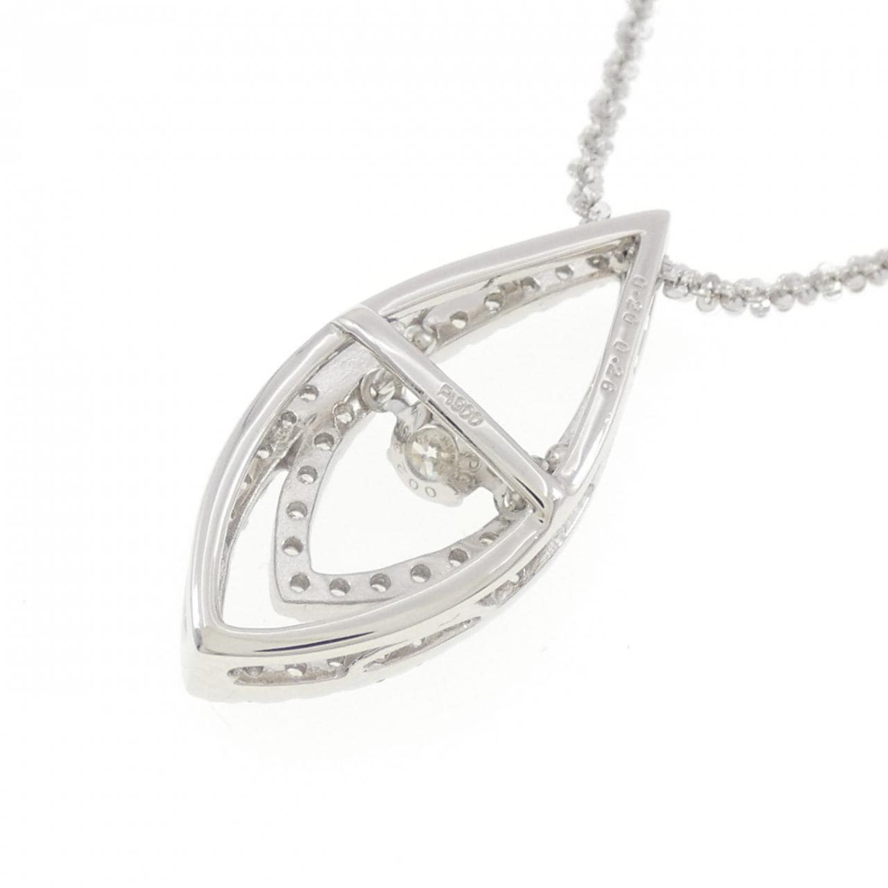 PT900/PT850 ダイヤモンド ネックレス 0.20CT