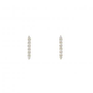 K18YG ダイヤモンド ピアス 0.14CT