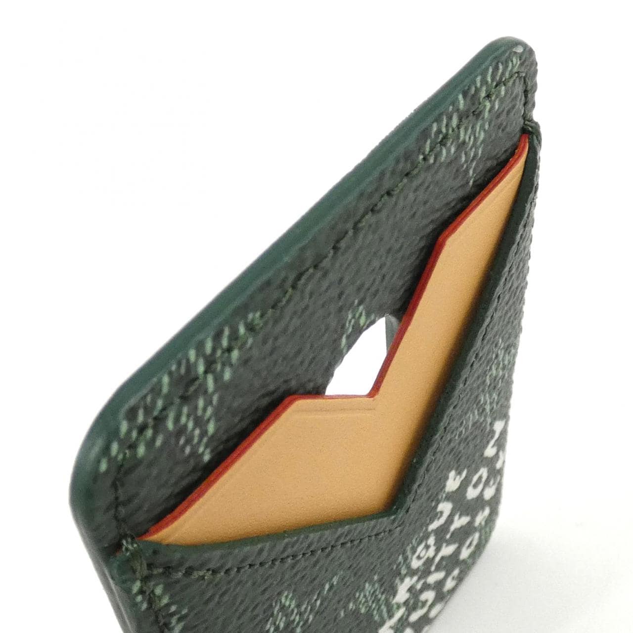 ルイヴィトン モノグラム ヘリテージ ポルト カルト マグネット M26949 カードケース