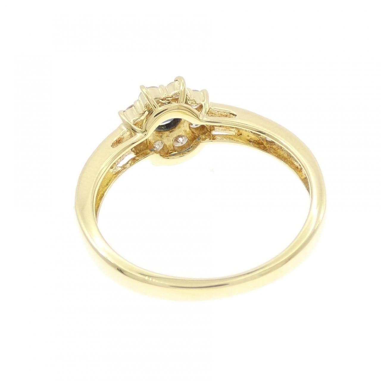 K18YG サファイヤ リング 0.20CT