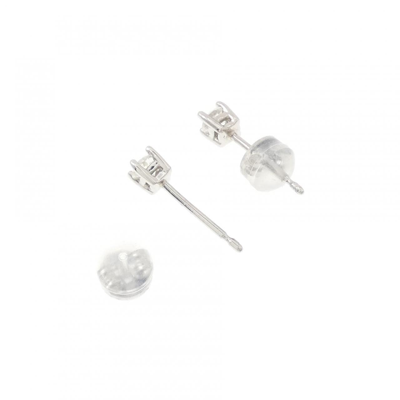 PT900 ダイヤモンド ピアス 0.35CT