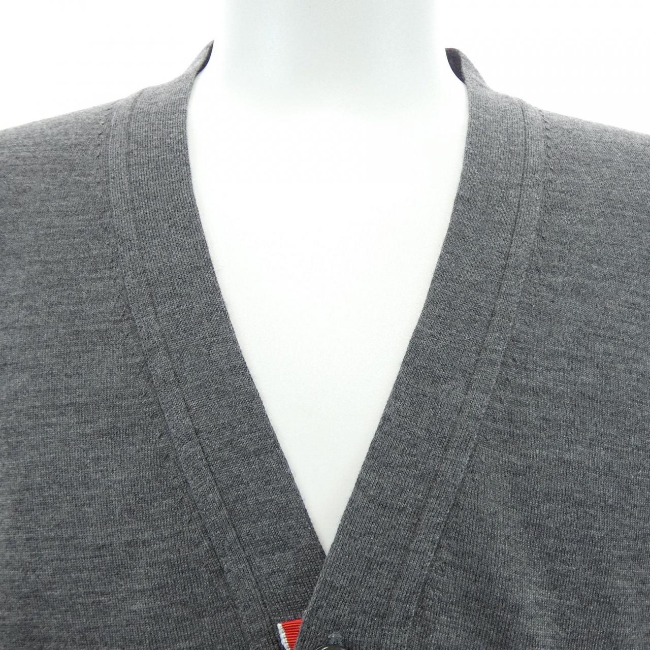 トムブラウン THOM BROWNE メリノウール 4BAR クラシック カーディガン MKC002A カーディガン